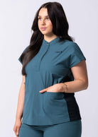 Plus size stylish scrubs