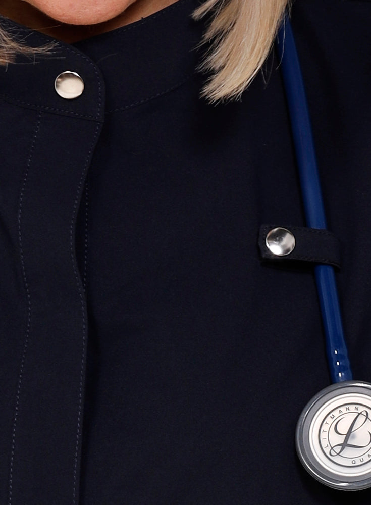 Stethoscope holders scrub top
