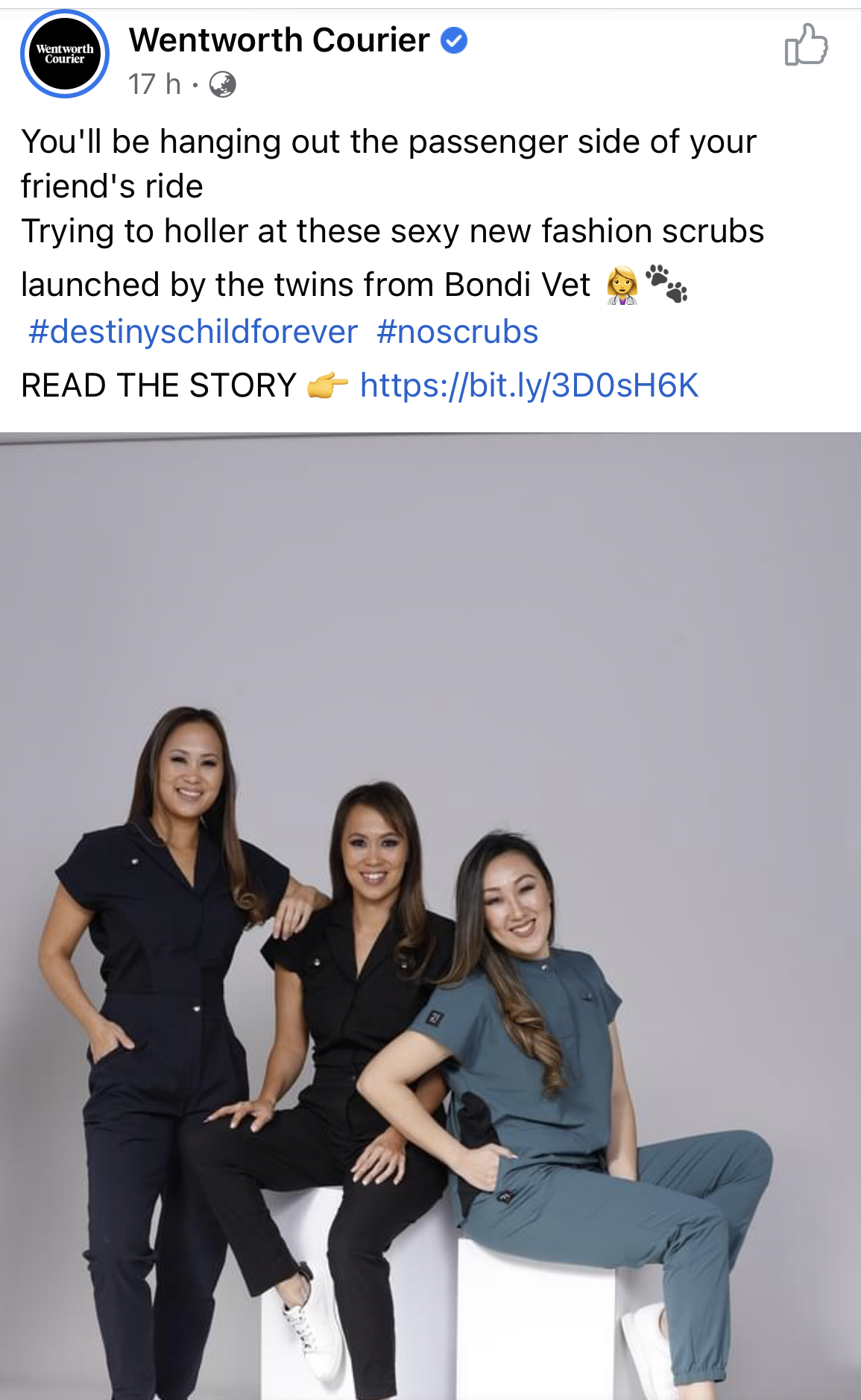 Bondi Vet stars Audrey and Alison Shen launch 21 Scrubs