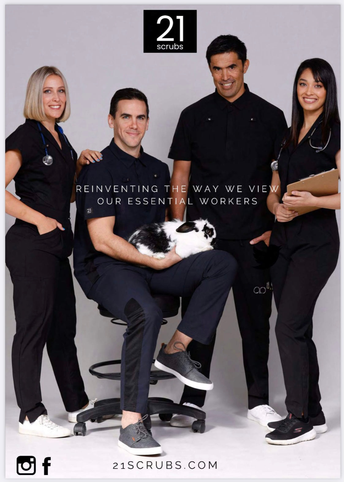 21Scrubs - Reinventing the way we view our essential workers